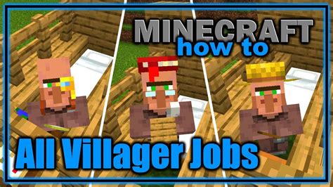 how to change villager jobs|Minecraft: Here’s How to Give Villagers Jobs & Make .